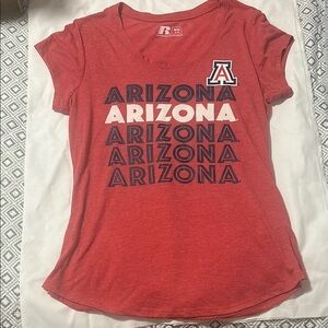 Russell Athletic Red Arizona Woman’s Tee